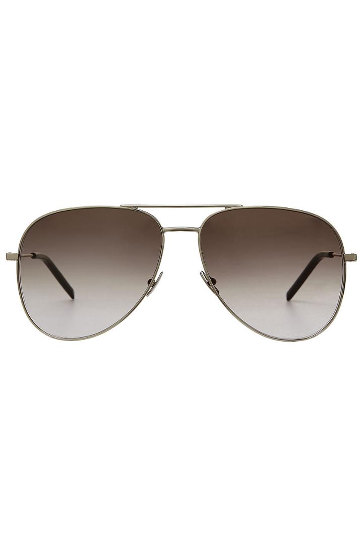 Saint Laurent Saint Laurent Classic 11 Aviator Sunglasses