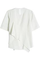Diane Von Furstenberg Diane Von Furstenberg Fluid Top With Ruffles