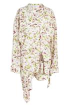 Faith Connexion Faith Connexion Printed Silk Shirt Dress