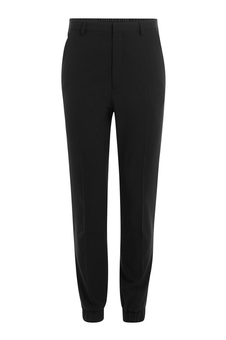 Kenzo Kenzo Wool Pants With Elasticated Waistband - Black