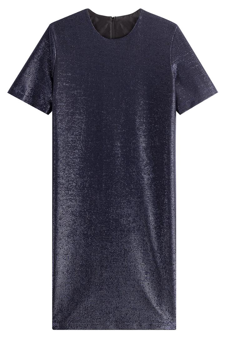 Jil Sander Jil Sander Metallic Shift Dress