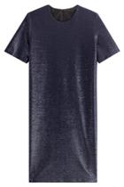 Jil Sander Jil Sander Metallic Shift Dress
