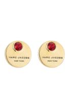 Marc Jacobs Marc Jacobs Mj Coin Stud Earrings - Gold