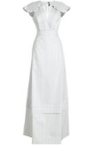 Calvin Klein 205w39nyc Calvin Klein 205w39nyc Striped Dress In Silk And Cotton