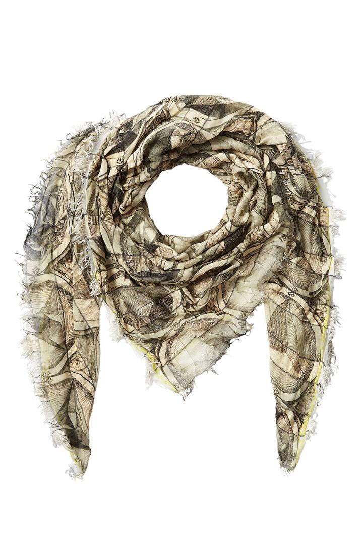 Faliero Sarti Faliero Sarti Cotton Blend Printed Scarf