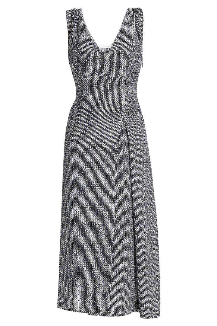 Victoria Beckham Victoria Beckham Bouclé Dress With Linen