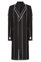 Kenzo Kenzo Striped Wool Coat