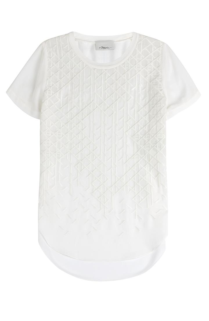 3.1 Phillip Lim Embroidered T-shirt