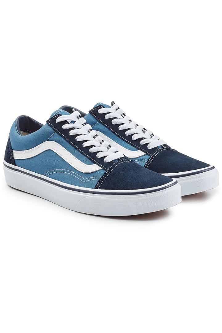 Vans Vans Old Skool Sneakers With Suede And Leather
