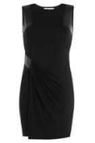Bailey 44 Bailey 44 Jersey Dress With Faux Leather