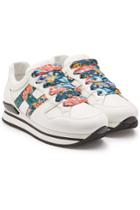 Hogan Hogan H222 Leather Platform Sneakers
