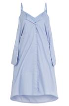 Maison Margiela Cotton Blend Shirt Dress