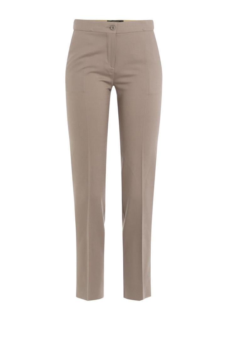 Etro Etro Cropped Wool Pants - Grey