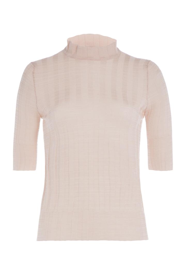 Missoni Missoni Wool-viscose Turtleneck - Rose