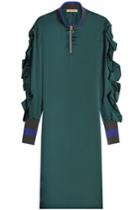 Maggie Marilyn Maggie Marilyn Dress With Elasticated Trims And Ruffles