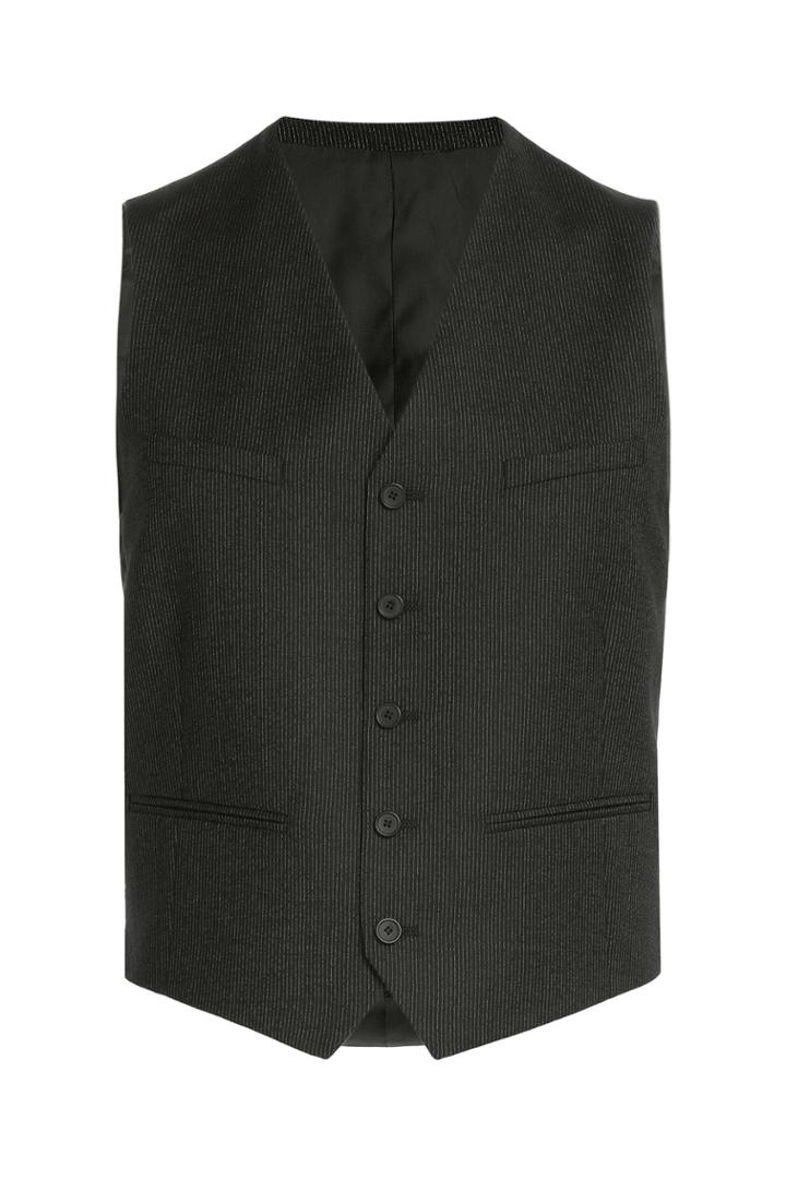 The Kooples The Kooples Pinstriped Wool Vest - None