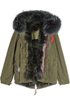 Mr & Mrs Italy Mr & Mrs Italy Parka With Fur-trimmed Hood And Lining