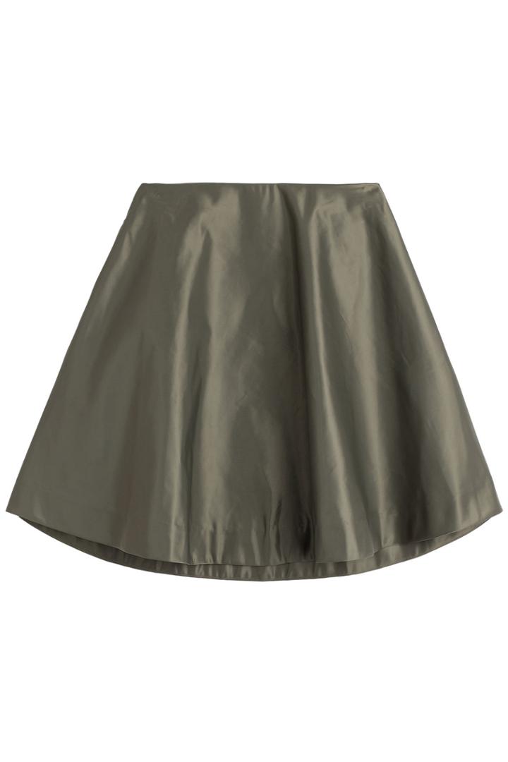 Marc By Marc Jacobs Marc By Marc Jacobs Taffeta Skirt - Grey