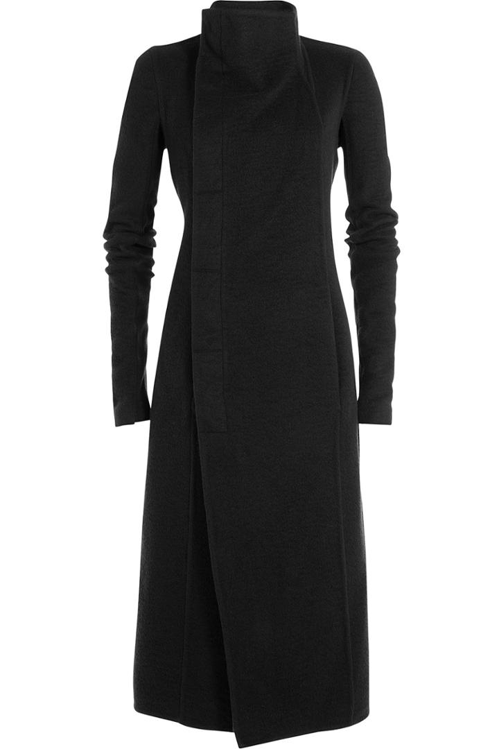 Rick Owens Rick Owens Cashmere Coat - Blue