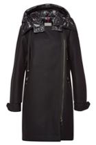 Moncler Moncler Bouscarle Down Coat With Virgin Wool