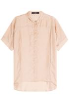 Steffen Schraut Steffen Schraut Highline Relaxed Silk Shirt - None