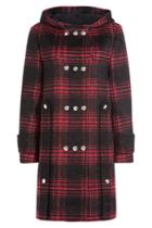 Alexander Wang Alexander Wang Check Print Duffle Coat