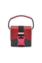 Christopher Kane Christopher Kane Bonnie Colour Block Leather Shoulder Bag