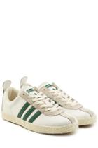 Adidas Spezial Adidas Spezial Leather And Suede Sneakers