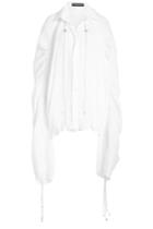 Y/project Y/project Voile Blouse With Drawstring Ties