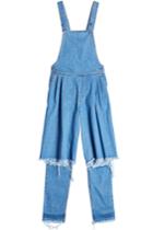 Ksenia Schnaider Ksenia Schnaider Distressed Denim Dungarees