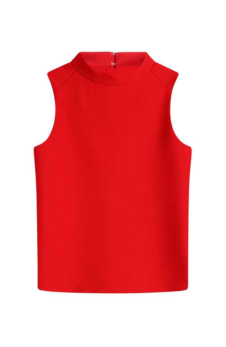 Courreges High-neck Sleeveless Top