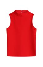 Courreges High-neck Sleeveless Top