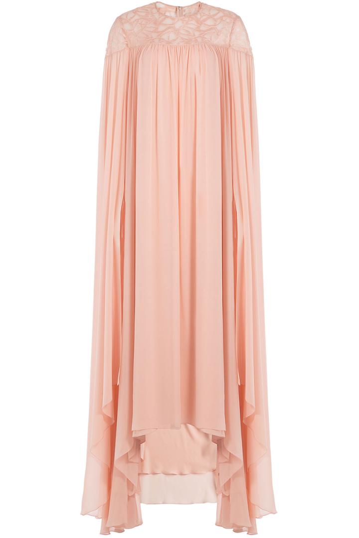 Elie Saab Elie Saab Silk Evening Gown - Rose