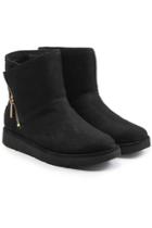 Ugg Australia Ugg Australia Suede Boots With Zipped Side And Shearling Insole