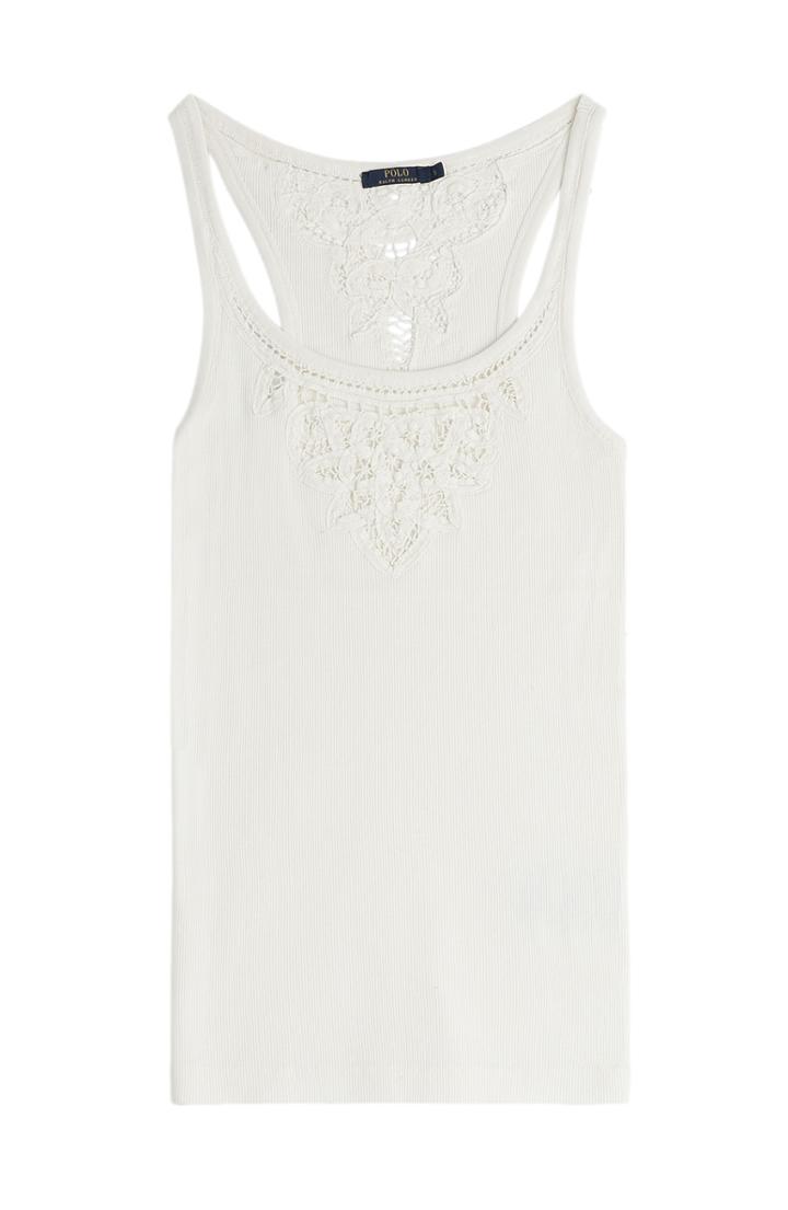 Polo Ralph Lauren Jane Embroidered Cotton Tank