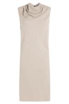 Rick Owens Rick Owens Draped Crepe Dress - Beige