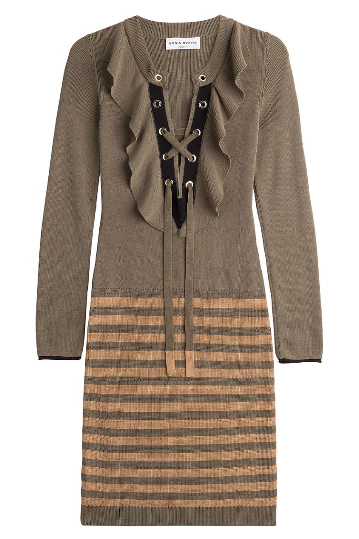 Sonia Rykiel Sonia Rykiel Dress With Lace-up Front