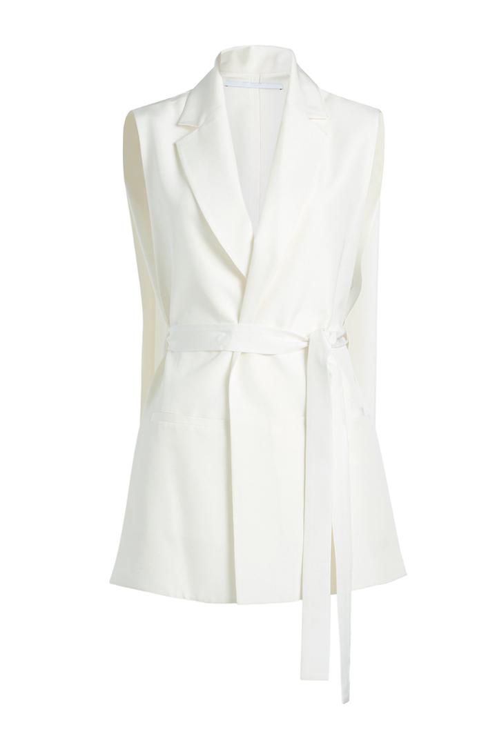 Rosetta Getty Rosetta Getty Tailored Vest With Belt