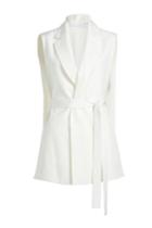 Rosetta Getty Rosetta Getty Tailored Vest With Belt