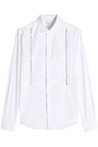 Valentino Valentino Embellished Cotton Shirt - White