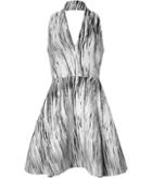 Kenzo Abstract Print Halter Dress