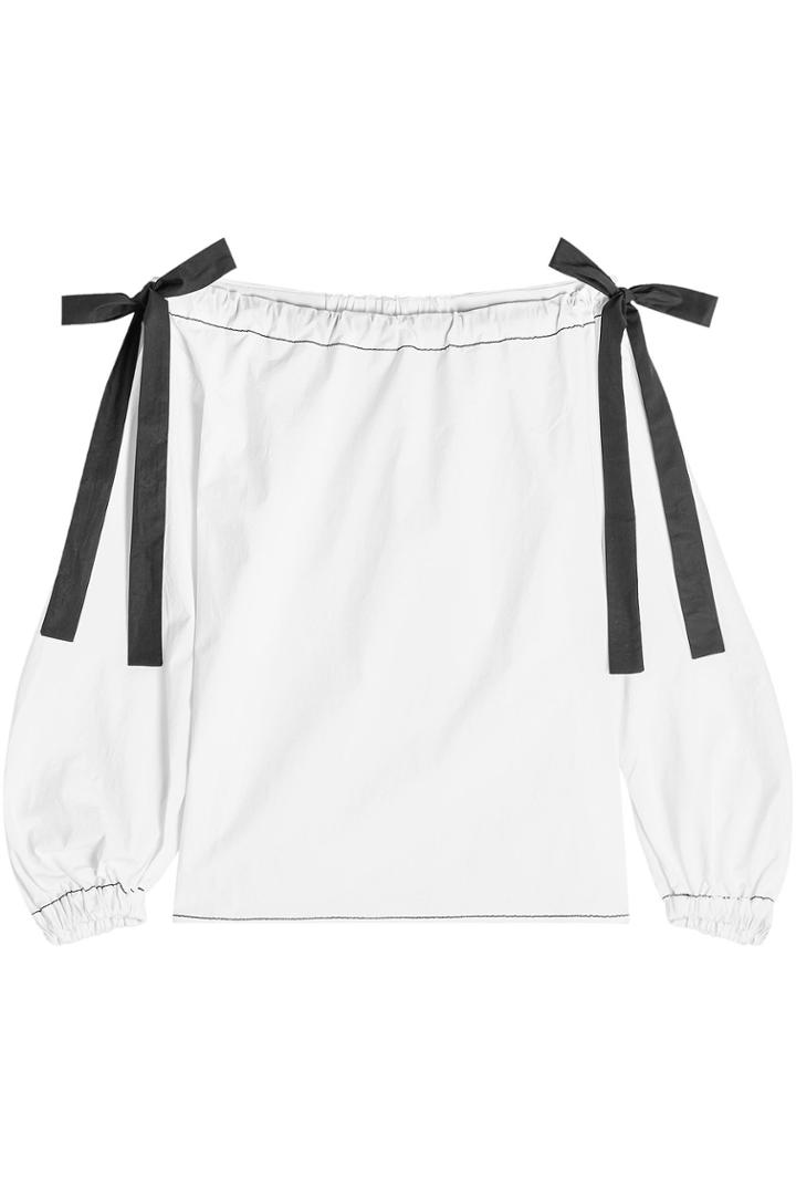 Rejina Pyo Rejina Pyo Heidi Off-shoulder Cotton Blouse