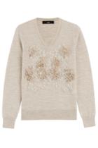 Steffen Schraut Steffen Schraut Embellished Merino Wool Pullover