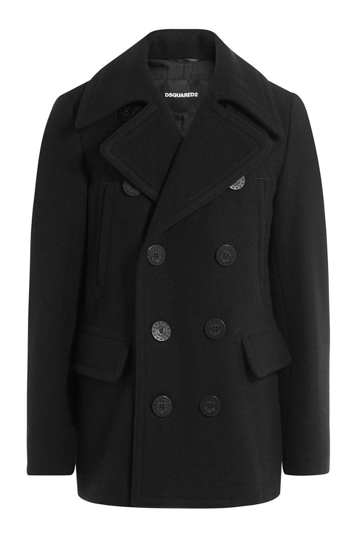 Dsquared2 Dsquared2 Wool Jacket - Blue