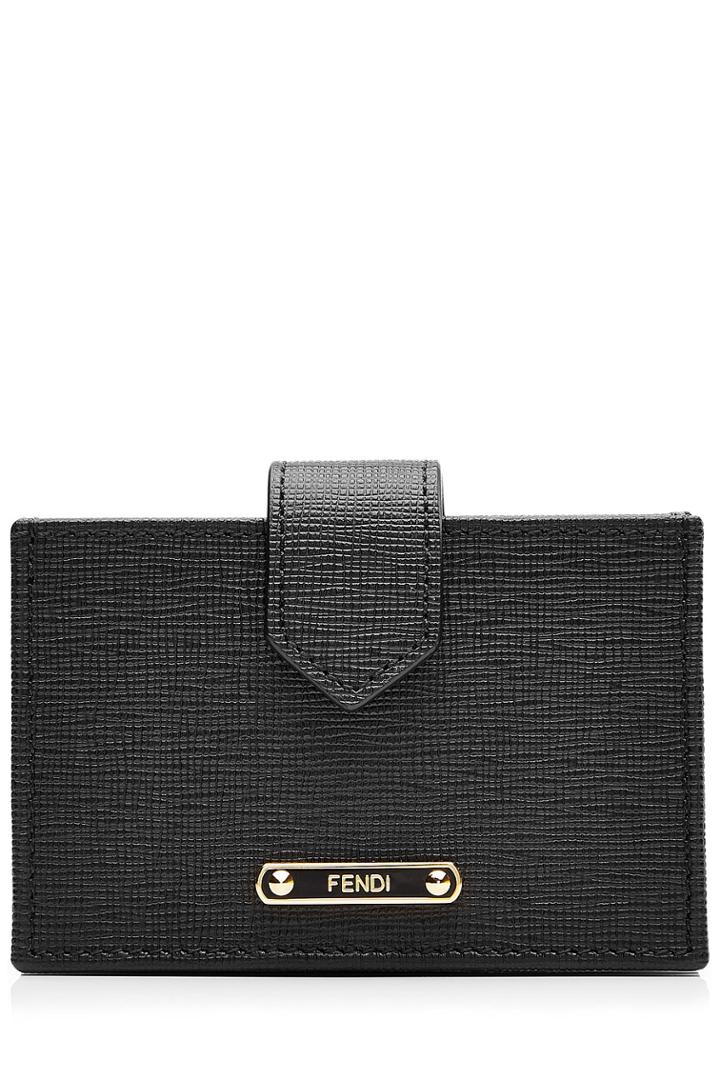 Fendi Fendi Leather Wallet - Black