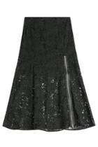 Mcq Alexander Mcqueen Mcq Alexander Mcqueen Lace Skirt With Zipper - Black