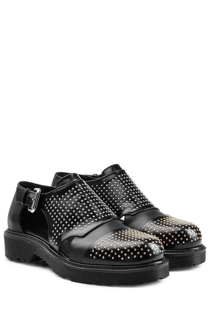 Mcq Alexander Mcqueen Mcq Alexander Mcqueen Mixed Stud Monk Shoes