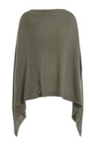 81 Hours 81 Hours Cashmere Poncho - Green