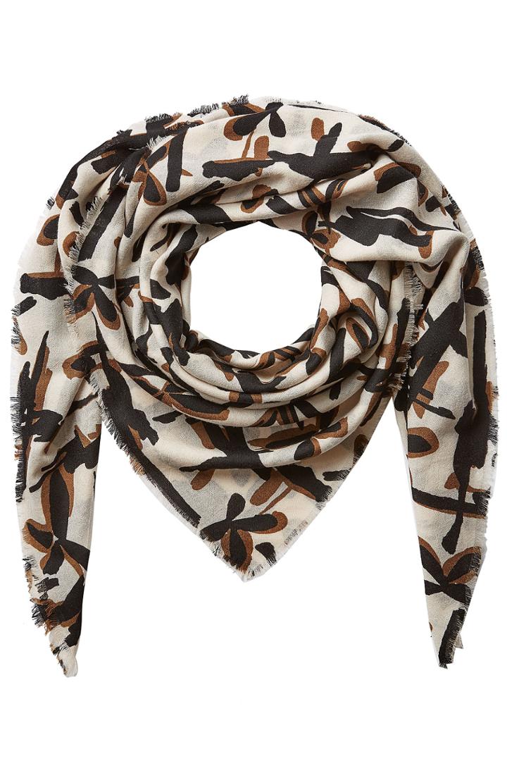 By Malene Birger By Malene Birger Patterned Wool Scarf - Multicolor