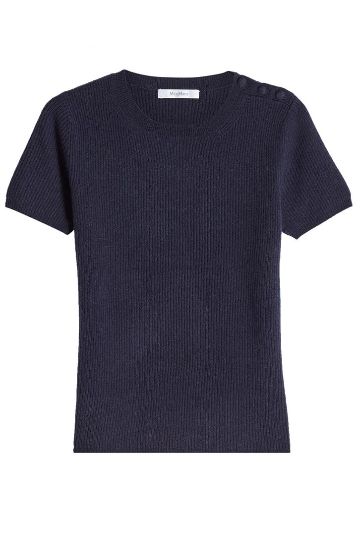 Max Mara Max Mara Ribbed Cashmere Top